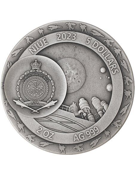 Niue 2023 5$ SUPERMAN 2 Oz silver coin