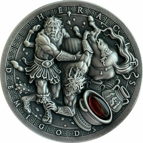 Niue 2021 2$ Heracles Demigods 2 Oz silver coin