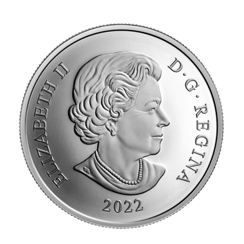 Canada 2022 20$ QUEEN ELIZABETH II DIAMOND DIADEM 1 Oz silver coin