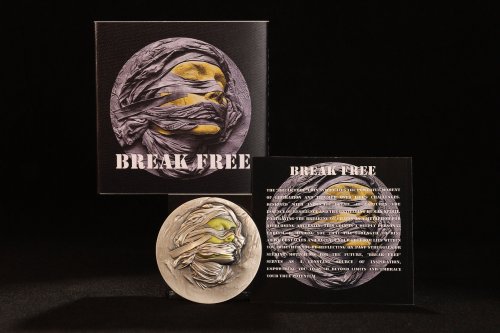 Cameroon 2025 2000 Francs BREAK FREE 2 Oz  silver coin