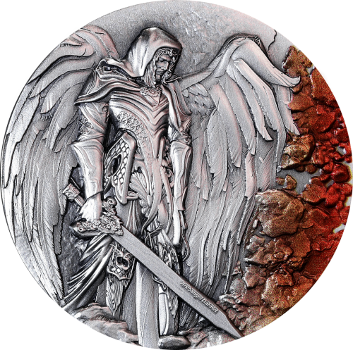 Cameroon 2025 2000 Francs ARCHANGEL GABRIEL 2 Oz silver coin