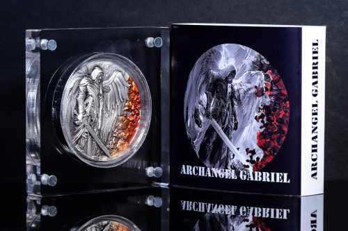 Cameroon 2025 2000 Francs ARCHANGEL GABRIEL 2 Oz silver coin