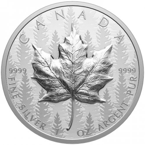 Canada 2024 20$ Maple Leaf Ultra High Relief 1 Oz silver coin