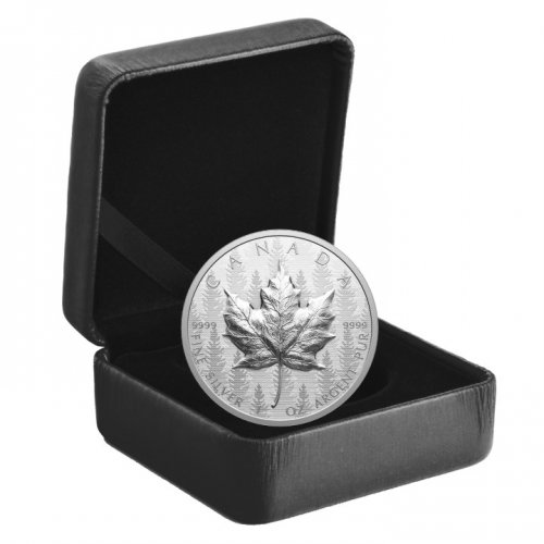 Canada 2024 20$ Maple Leaf Ultra High Relief 1 Oz silver coin