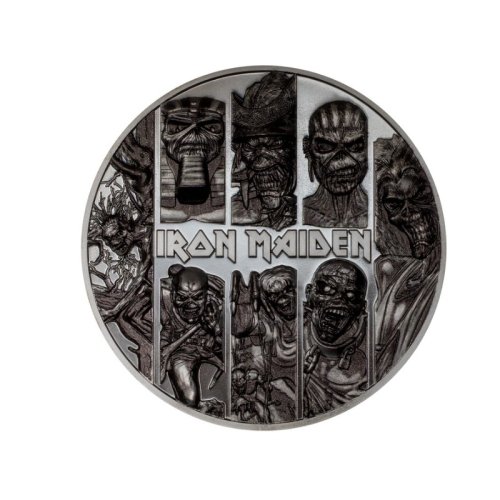 Cook Island 2024 20$ EDDIE Iron Maiden 3 Oz silver coin