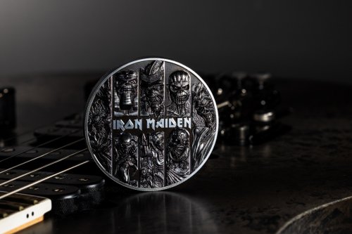 Cook Island 2024 20$ EDDIE Iron Maiden 3 Oz silver coin