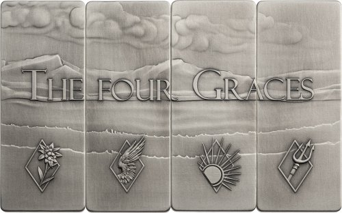 2024 FOUR GRACES 4x1 Oz Set Bars