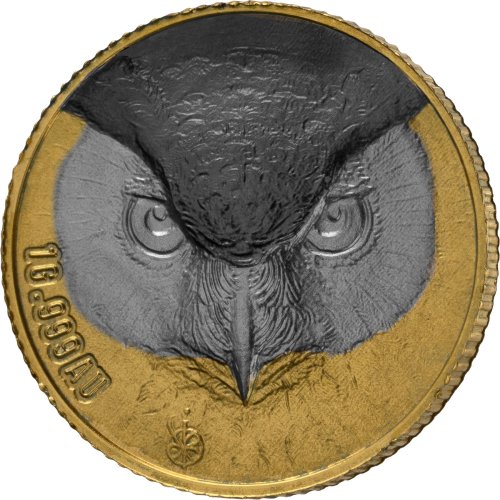 Ivory Coast 2024 100 Francs OWL Edition Signature d'Or Set 2x1g gold coins