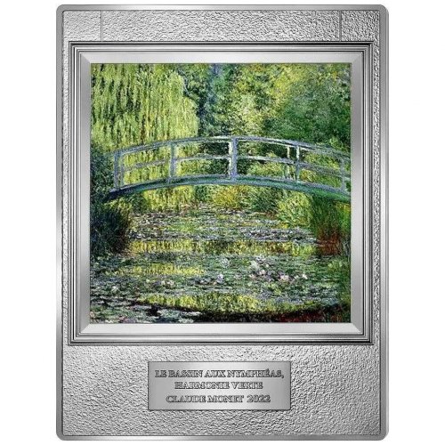 France 2022 250 Euro - Masterpieces of Museum - Claude Monet 1/2 Kg Kilo Silver Coin