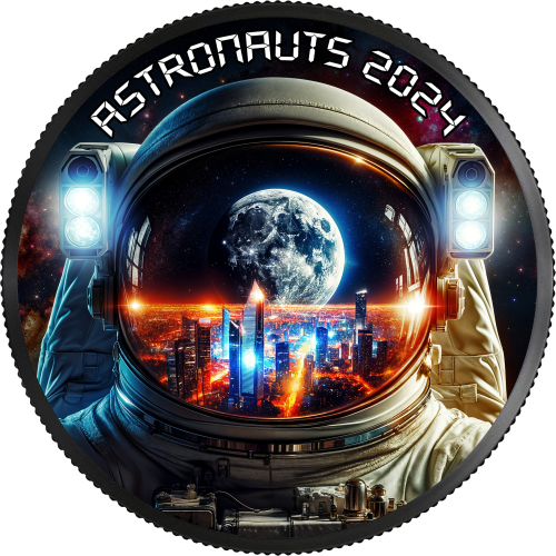 Canada 2024 5$ Astronauts 1 Oz silver coin
