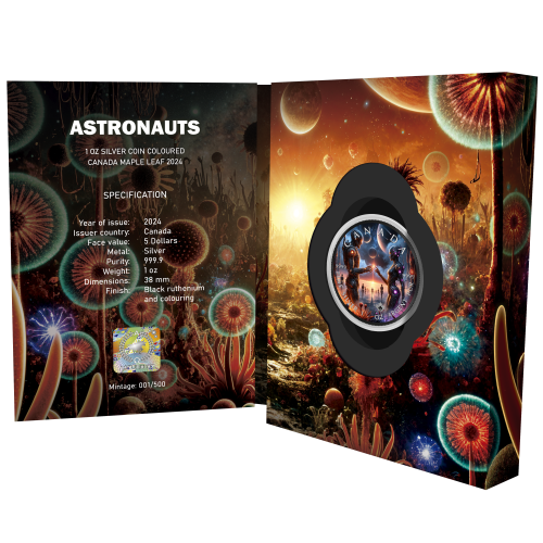 Canada 2024 5$ Astronauts 1 Oz silver coin