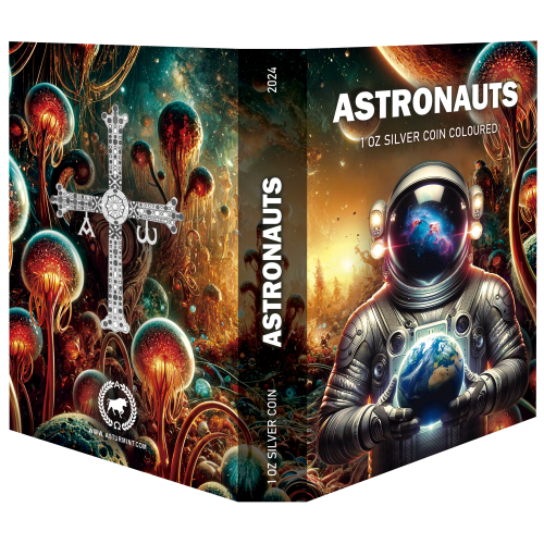 Canada 2024 5$ Astronauts 1 Oz silver coin