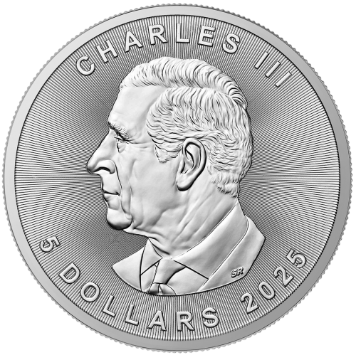 Canada 2025 5$ Tattoo Girl: Monday 1 Oz silver coin