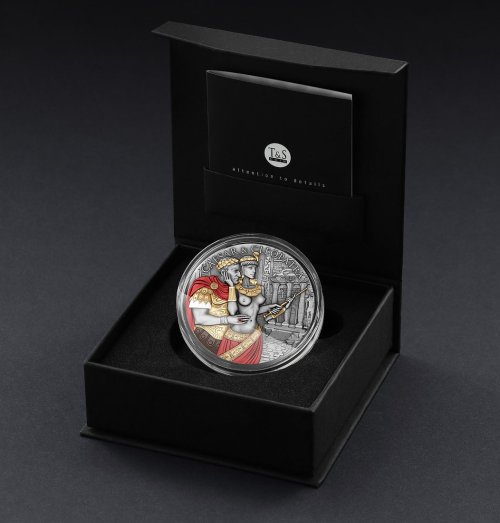 Cameroon 2024 CAESAR AND CLEOPATRA The Power of Love 2 Oz silver coin