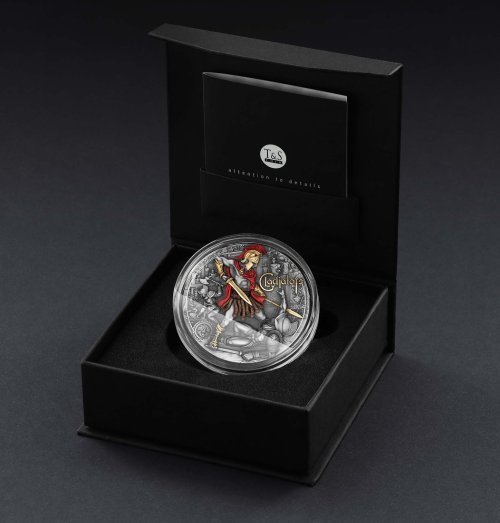 Niue 2024 5$ GLADIATORS 2 Oz silver coin