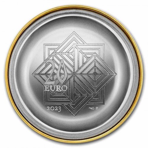 France 2023 20 Euro MACARON Pierre Hermé 1 Oz Silver Coin