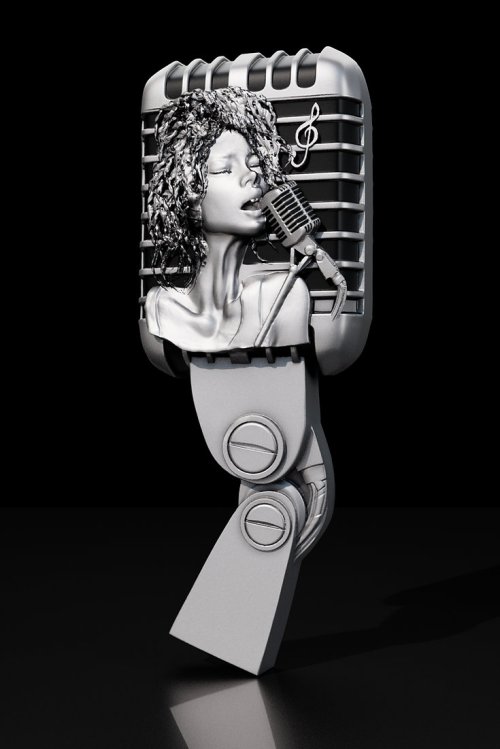 Cameroon 2025 2000 Francs JAZZ SOUL Voices of Music 2 Oz silver coin