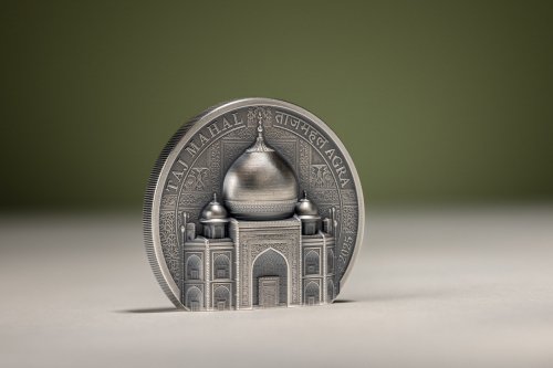 Cook Island 2025 10$ TAJ MAHAL Historical Monuments 2 Oz silver coin