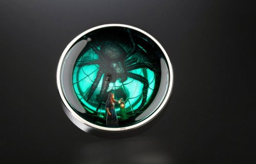 Palau 2025 10$ ARACHNOPHOBIA Phobias Spider 2 Oz silver coin