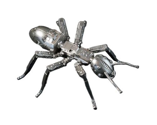 Cameroon 2025 500 Francs MECHANICAL ANT 3D silver coin
