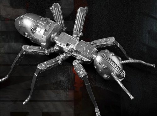 Cameroon 2025 500 Francs MECHANICAL ANT 3D silver coin