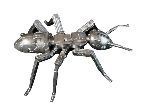 Cameroon 2025 500 Francs MECHANICAL ANT 3D silver coin