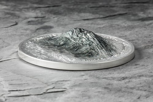 Cook Islands 2020 25$ CARSTENSZ PYRAMID 7 Summits 5 Oz silver coin