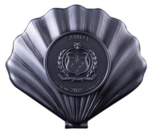 Samoa 2025 5$ BIRTH OF VENUS 3 Oz silver coin