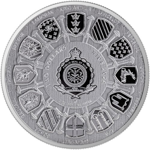 Niue 2024 2 $ SIR LANCELOT Camelot Special Edition 1 Oz silver coin