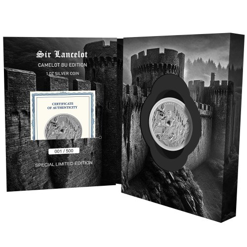 Niue 2024 2 $ SIR LANCELOT Camelot Special Edition 1 Oz silver coin