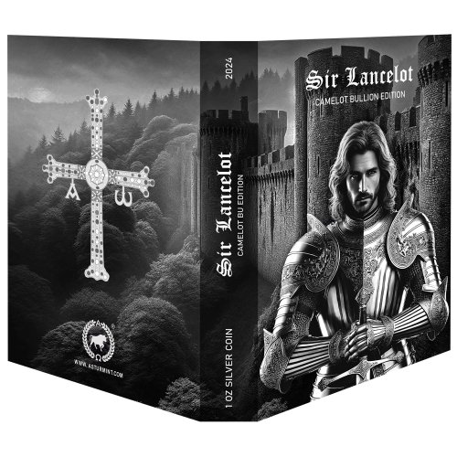 Niue 2024 2 $ SIR LANCELOT Camelot Special Edition 1 Oz silver coin