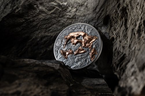 Mongolia 2023 500 Togrog Evolution of Life – Nimravidae 1 Oz silver coin