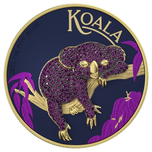 Australia 2022 1$ Koala 1 Oz silver coin