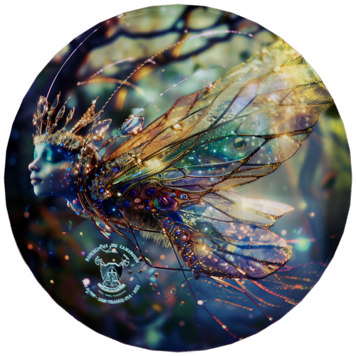 Cameroon 2025 1000 Francs DRAGONFLY IN FAIRYLAND 1 Oz silver coin