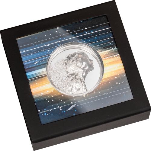 Cook Islands 2021 20$ SILVER BURST 3 Oz silver coin