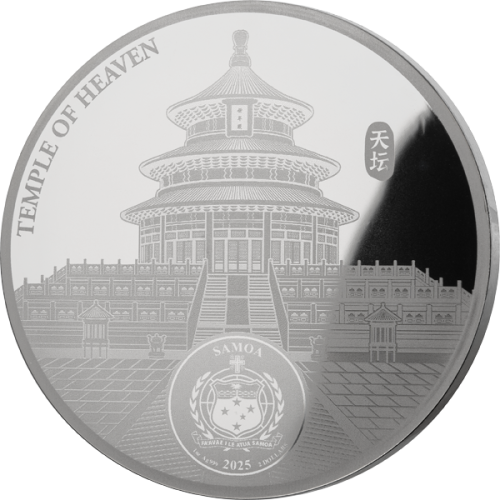 Samoa 2025 2$ HUA HUA Panda 1 Oz silver coin