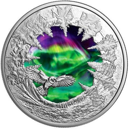 Canada 2025 30$ MAGIC OF THE NORTHERN LIGHTS 62,69g silver coin
