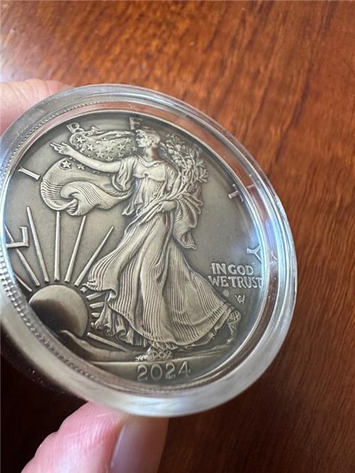 USA 2024 5$ American Eagle-EAGLE 1 Oz Exclusive silver coin