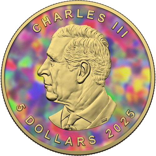 Canada 2025 5$ Maple Leaf Opal 1 Oz silver coin