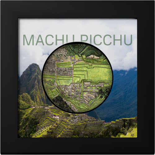 Cook Islands 2025 25$ MACHU PICCHU Bucket List 5 Oz silver coin