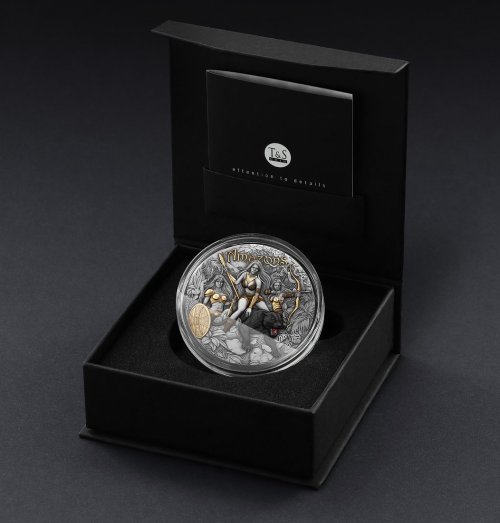 Niue 2025 5$ AMAZONS Eternal Sisters 2 Oz silver coin