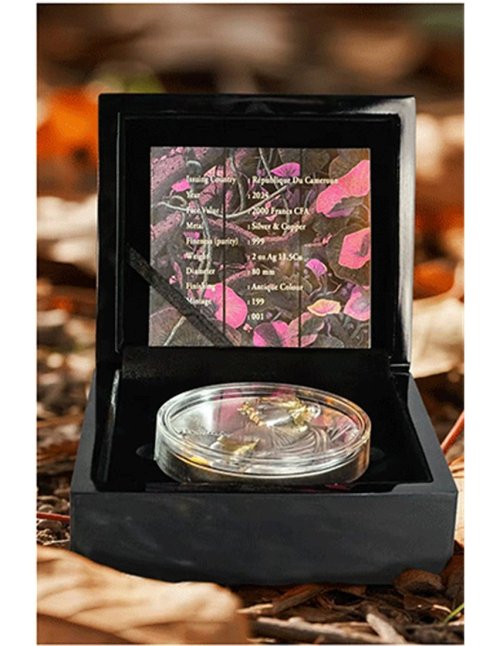 Cameroon 2025 2000 Francs ARTEMIS Six Olympian Goddesses 2 Oz silver coin