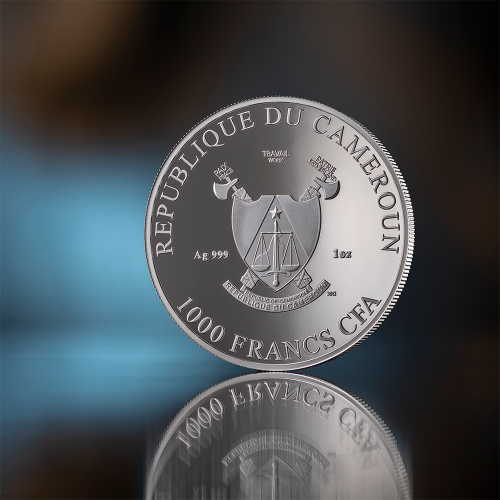 Cameroon 2025 1000 Francs THE THREE GRACES Celestial Beauty 1 Oz silver coin
