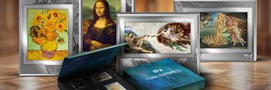 Eternal Masterpieces-The most Famous Paintings in Art History in 4x1/2 Oz silber Münze