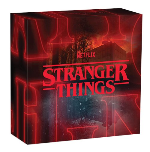 Tuvalu 2026 1$ UPSIDE DOWN Stranger Things 1 Oz silver coin