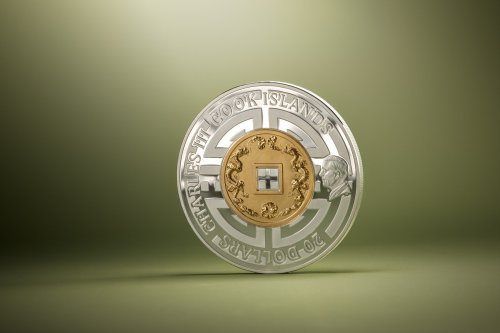 Cook Islands 2025 20$ GREAT WALL OF CHINA 3 Oz  silver coin