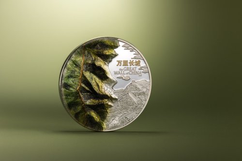 Cook Islands 2025 20$ GREAT WALL OF CHINA 3 Oz  silver coin