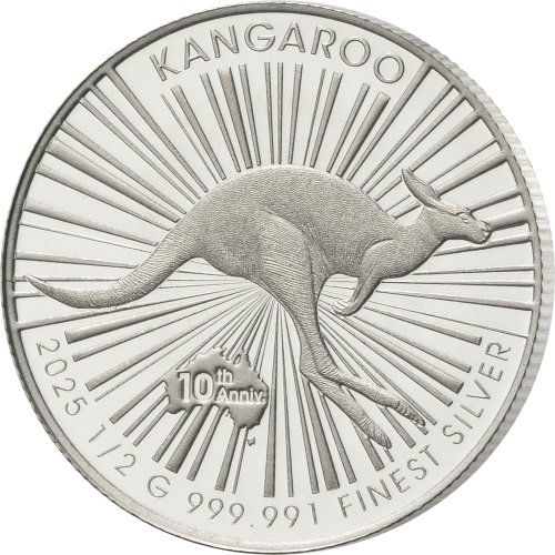 Niue 2025 1-4$ Ultimate Investment – Kangaroo set 3x0,5g silver,gold,platinum coins
