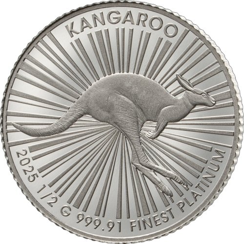 Niue 2025 1-4$ Ultimate Investment – Kangaroo set 3x0,5g silver,gold,platinum coins