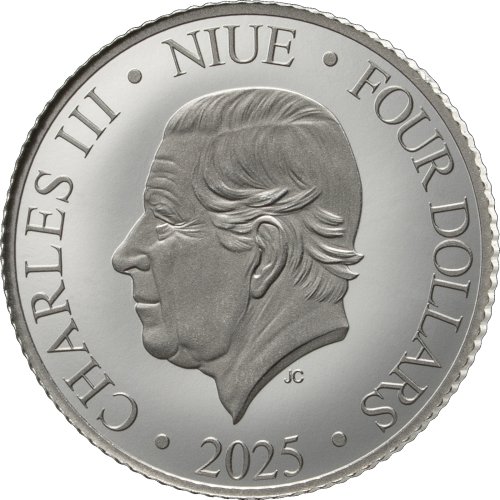 Niue 2025 1-4$ Ultimate Investment – Kangaroo set 3x0,5g silver,gold,platinum coins